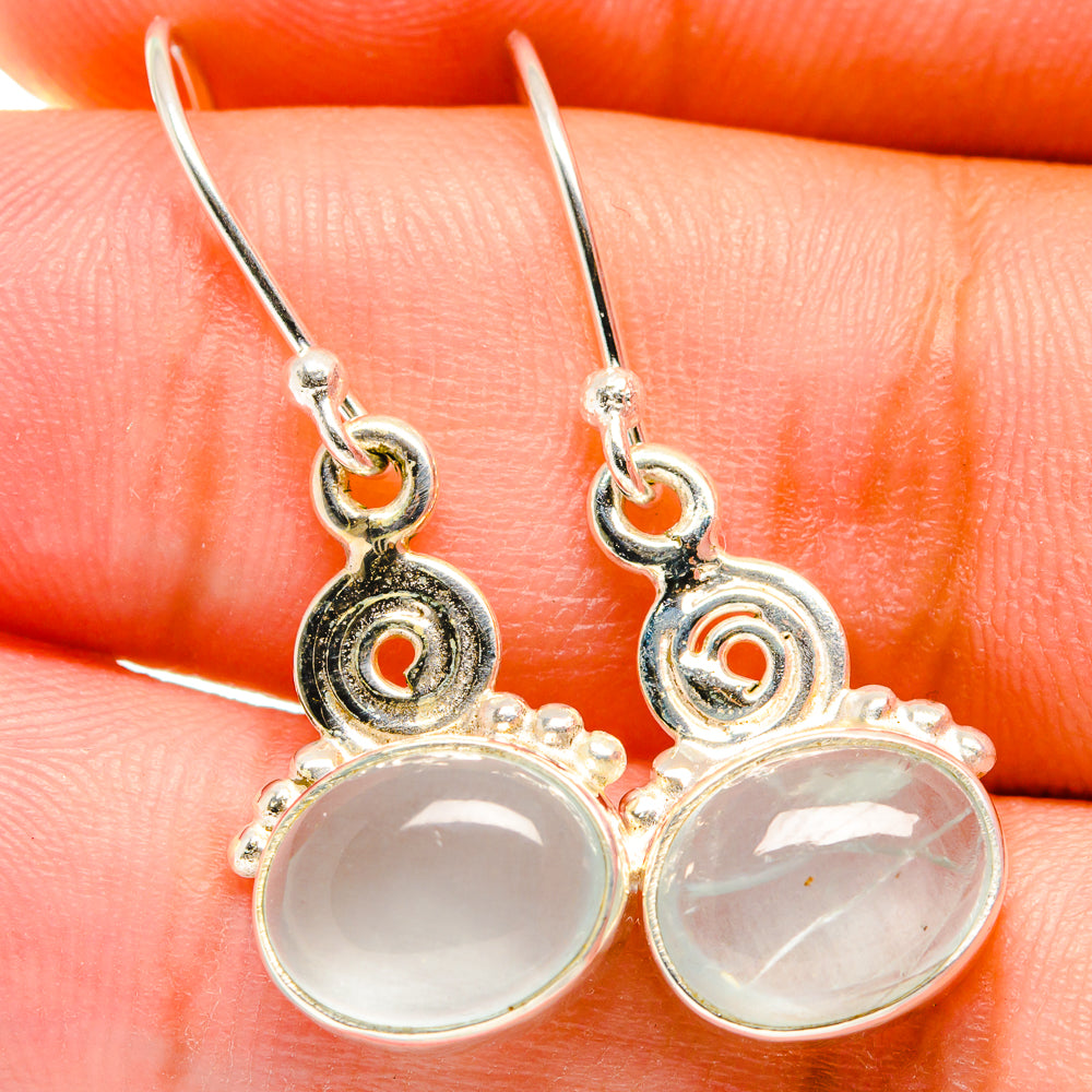 Aquamarine Earrings handcrafted by Ana Silver Co - EARR421366