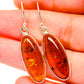 Baltic Amber Earrings handcrafted by Ana Silver Co - EARR421368