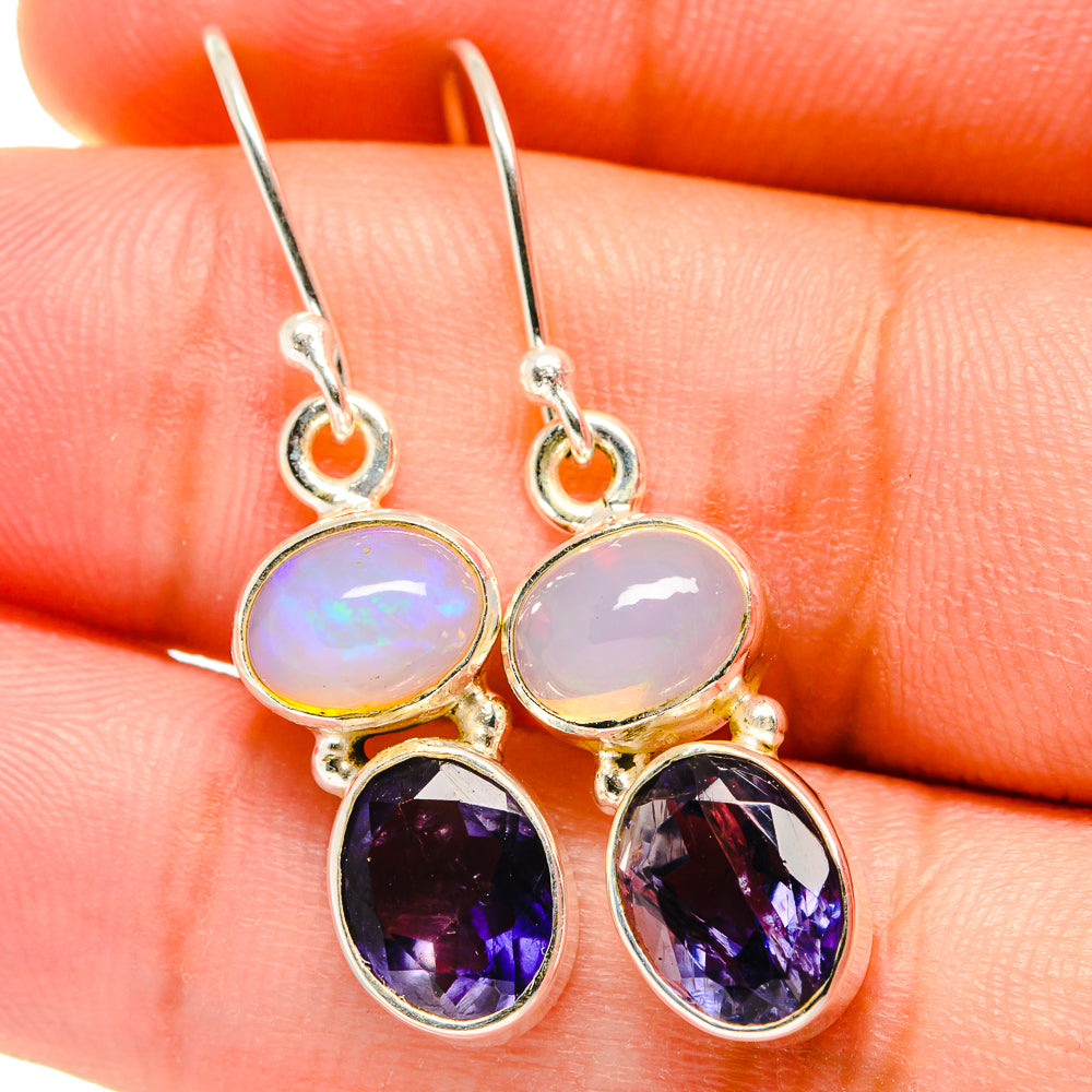 Tanzanite Earrings handcrafted by Ana Silver Co - EARR421371