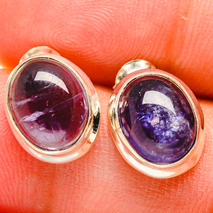 Tanzanite Earrings handcrafted by Ana Silver Co - EARR421373