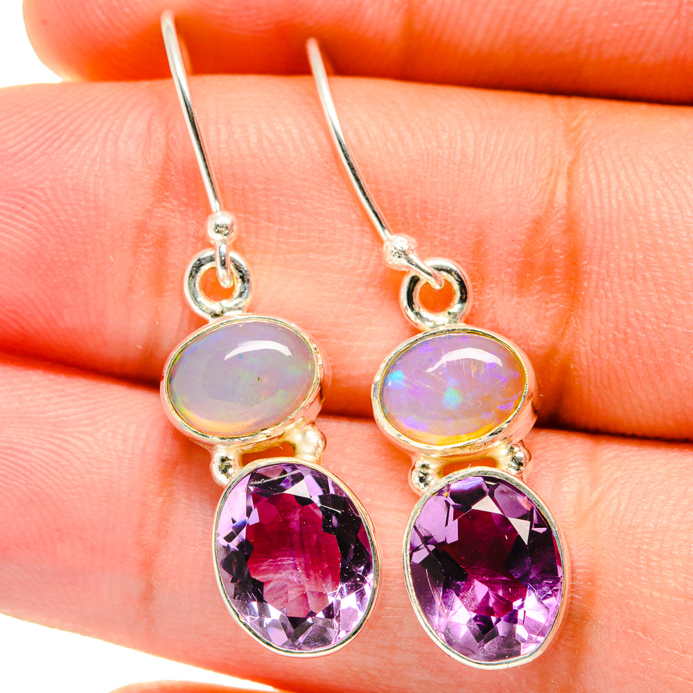 Amethyst Earrings handcrafted by Ana Silver Co - EARR421375