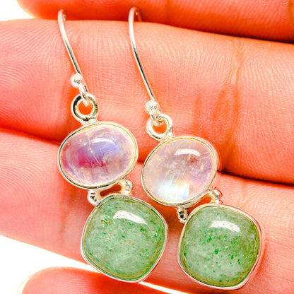 Green Aventurine Earrings handcrafted by Ana Silver Co - EARR421383