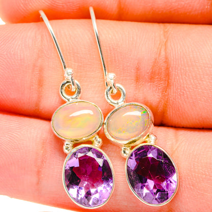 Amethyst Earrings handcrafted by Ana Silver Co - EARR421389