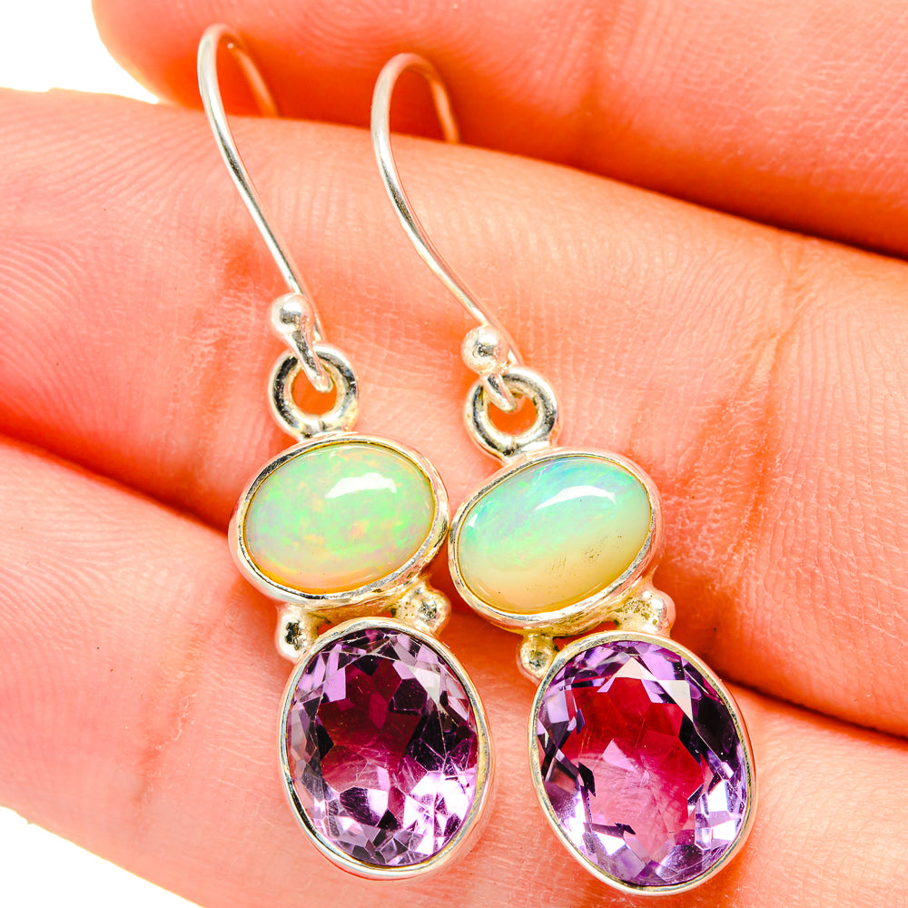 Amethyst Earrings handcrafted by Ana Silver Co - EARR421399