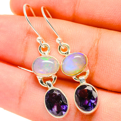 Tanzanite Earrings handcrafted by Ana Silver Co - EARR421405