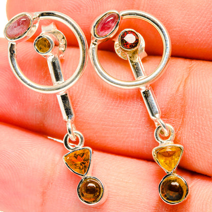 Citrine Earrings handcrafted by Ana Silver Co - EARR421407