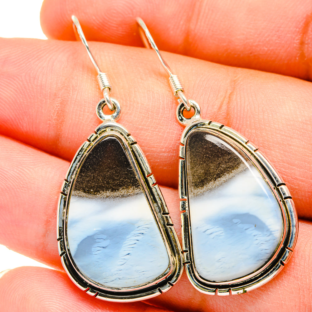 Owyhee Opal Earrings handcrafted by Ana Silver Co - EARR421411