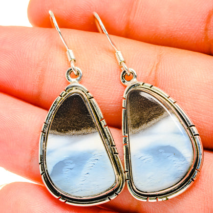 Owyhee Opal Earrings handcrafted by Ana Silver Co - EARR421411