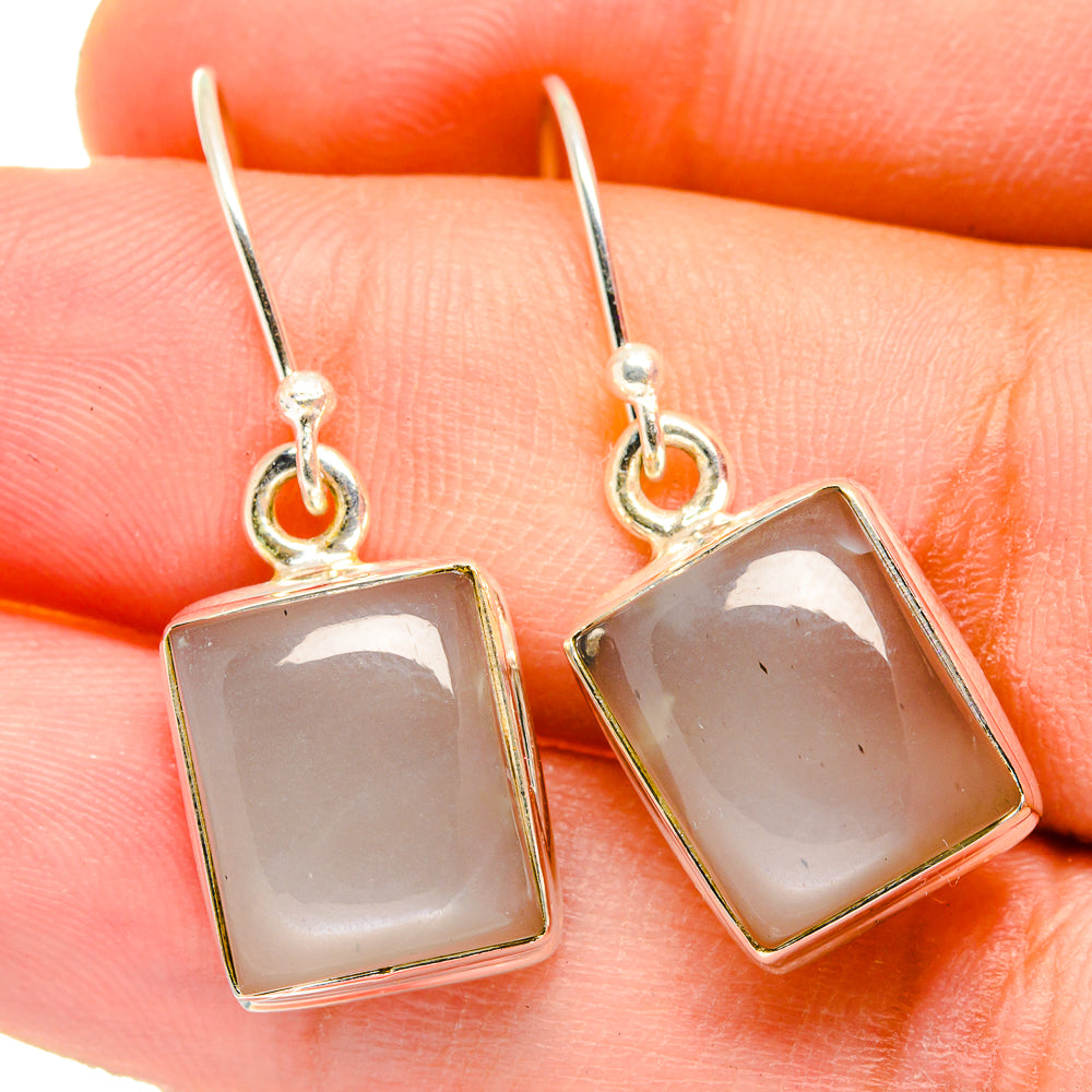 Moonstone Earrings handcrafted by Ana Silver Co - EARR421416