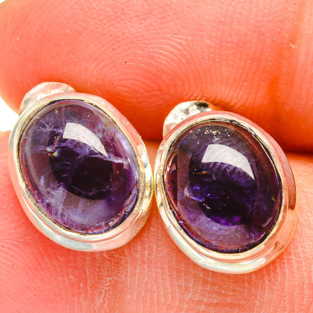Tanzanite Earrings handcrafted by Ana Silver Co - EARR421418