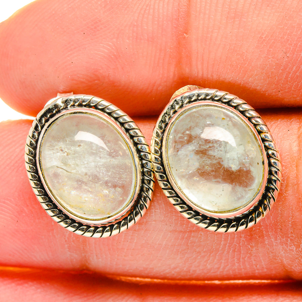 Aquamarine Earrings handcrafted by Ana Silver Co - EARR421425