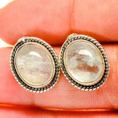 Aquamarine Earrings handcrafted by Ana Silver Co - EARR421425