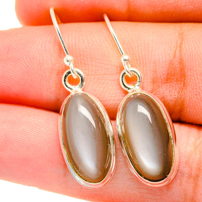Moonstone Earrings handcrafted by Ana Silver Co - EARR421428