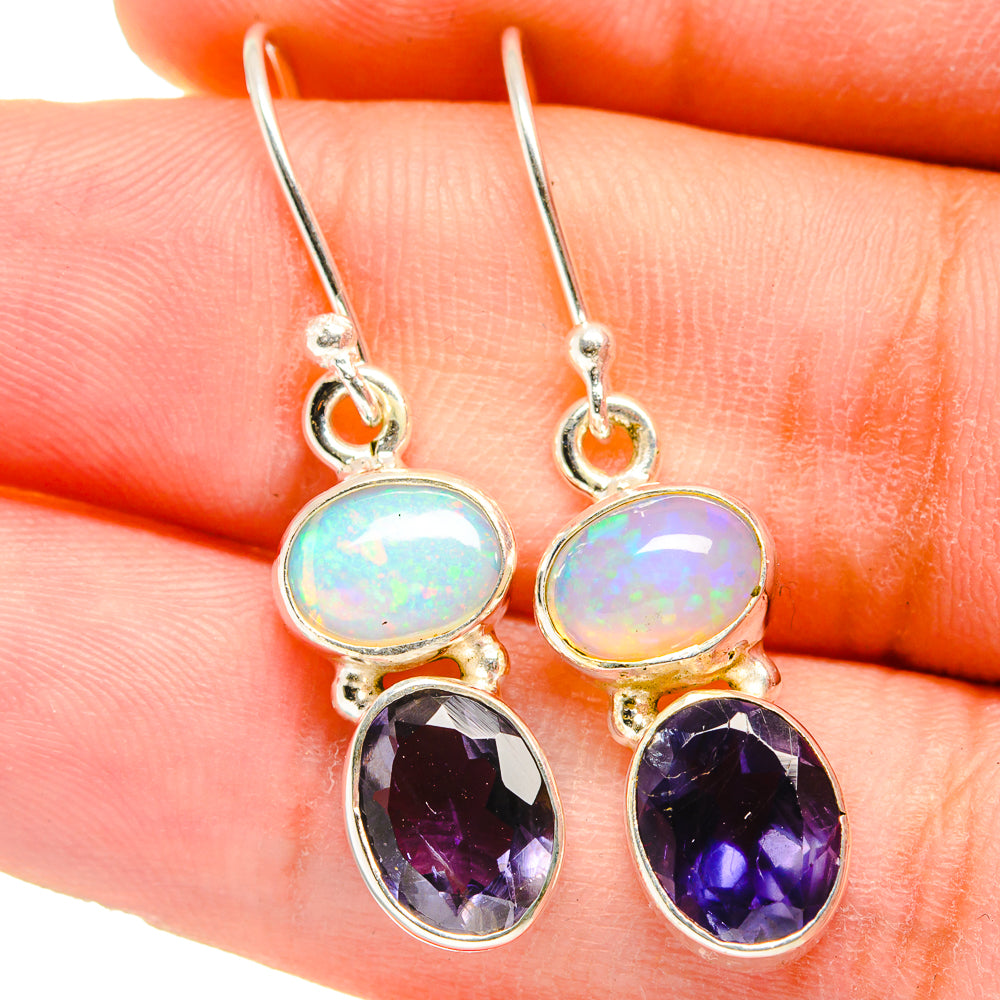 Tanzanite Earrings handcrafted by Ana Silver Co - EARR421430