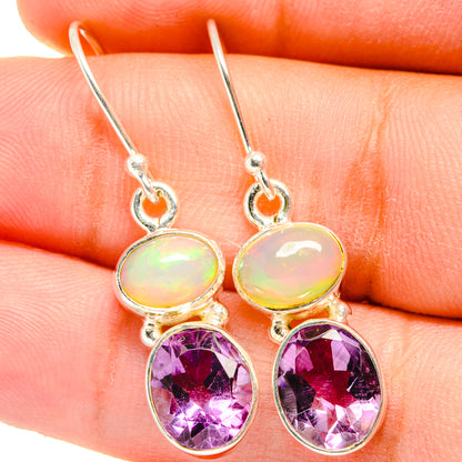 Amethyst Earrings handcrafted by Ana Silver Co - EARR421431