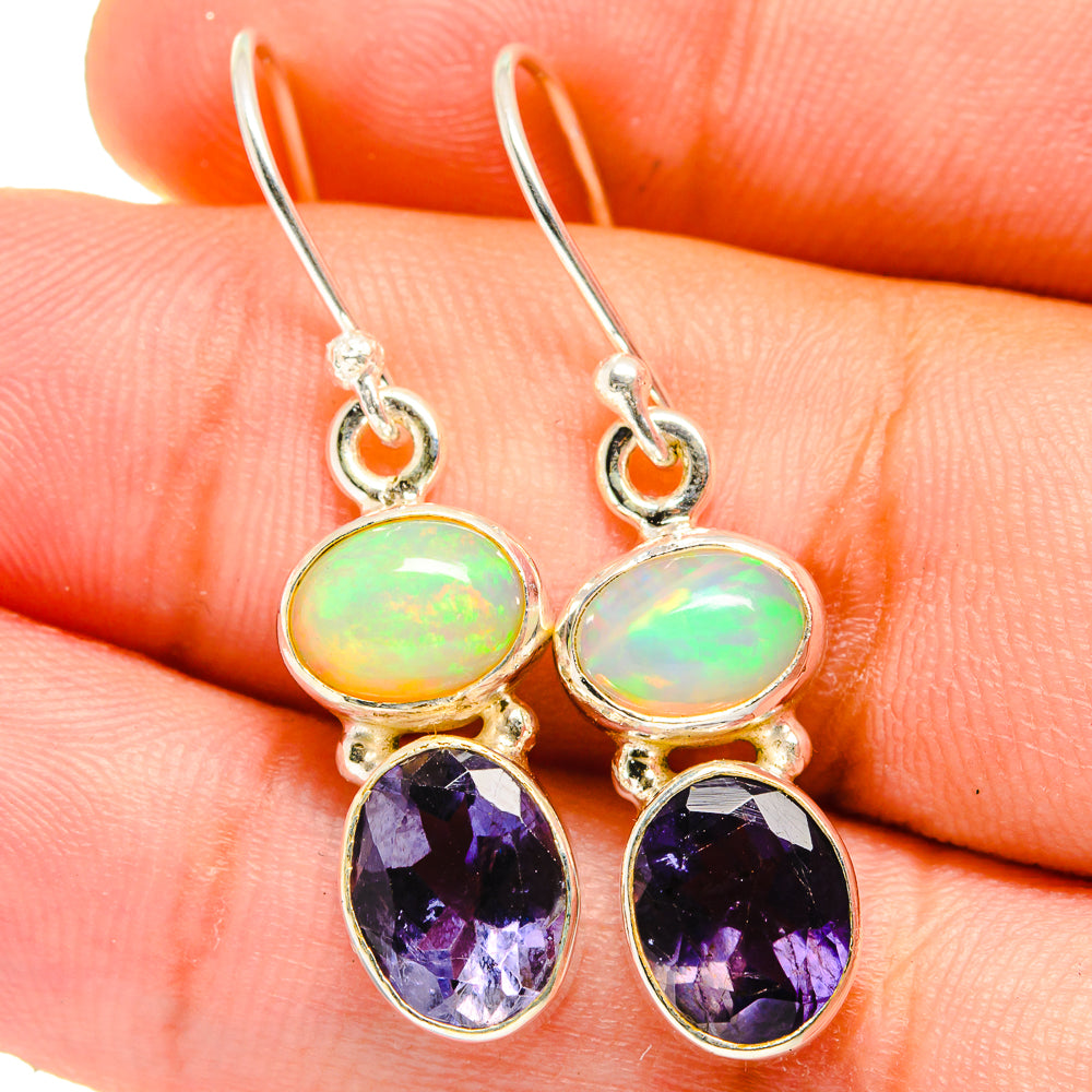 Tanzanite Earrings handcrafted by Ana Silver Co - EARR421468