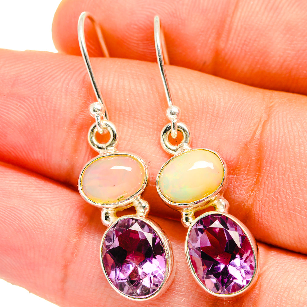 Amethyst Earrings handcrafted by Ana Silver Co - EARR421470