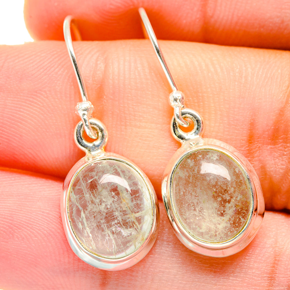 Aquamarine Earrings handcrafted by Ana Silver Co - EARR421497