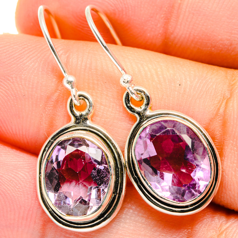 Amethyst Earrings handcrafted by Ana Silver Co - EARR421499