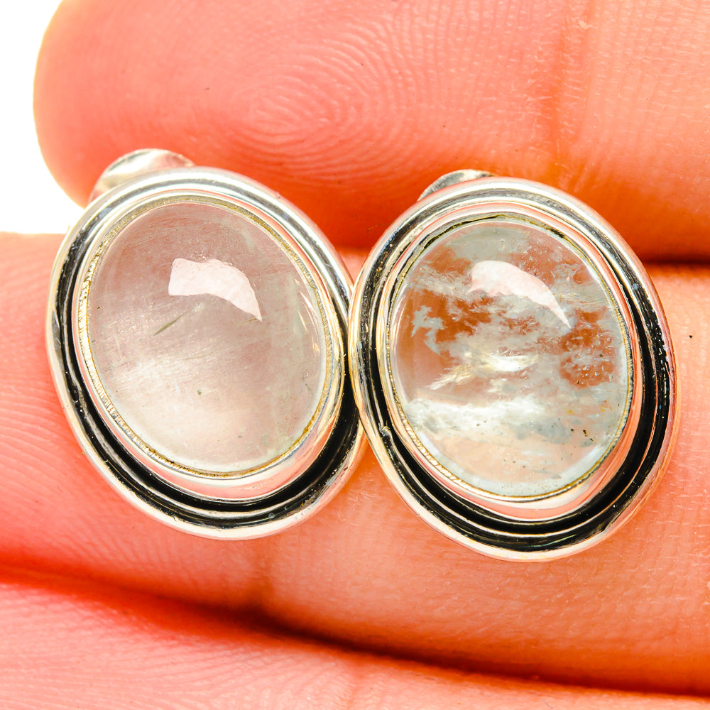 Aquamarine Earrings handcrafted by Ana Silver Co - EARR421501