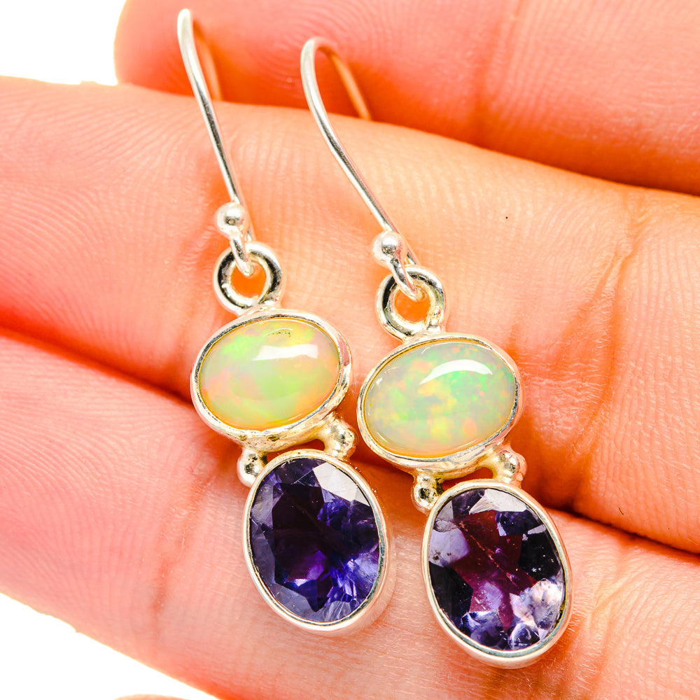 Tanzanite Earrings handcrafted by Ana Silver Co - EARR421502