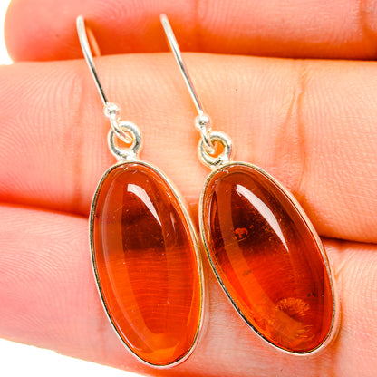 Baltic Amber Earrings handcrafted by Ana Silver Co - EARR421503