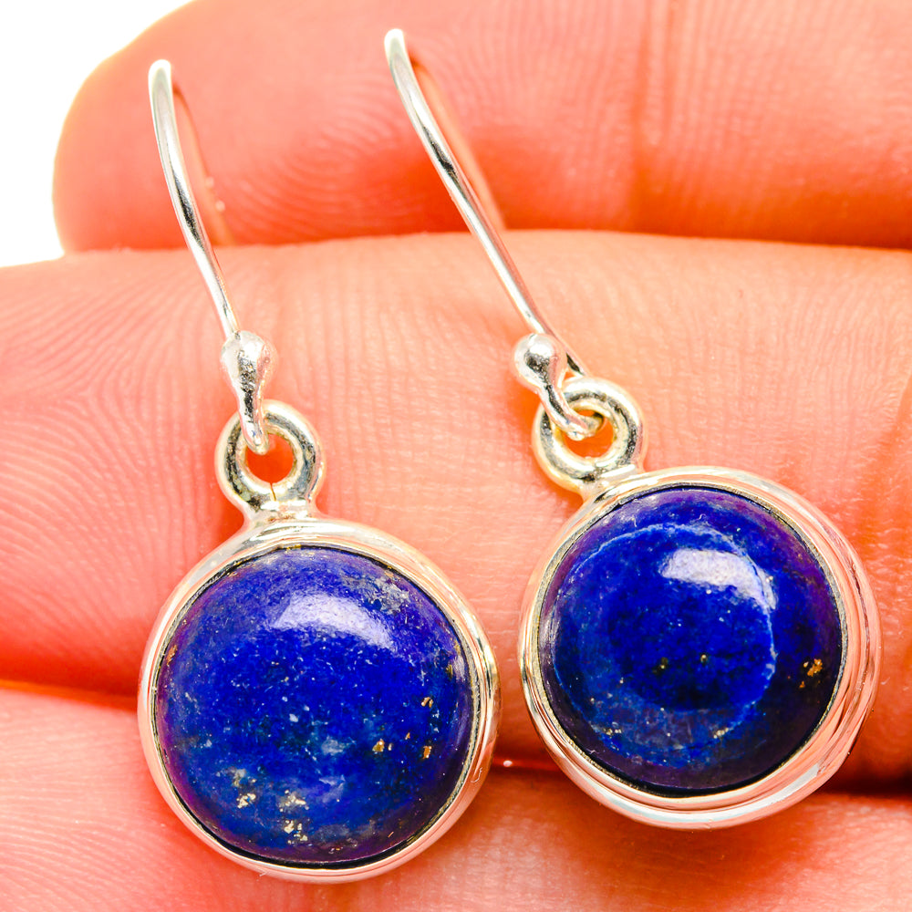 Lapis Lazuli Earrings handcrafted by Ana Silver Co - EARR421516