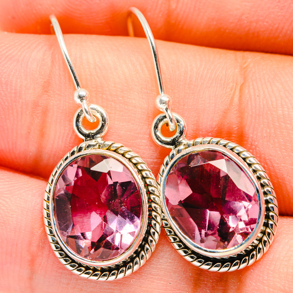Color Change Alexandrite Earrings handcrafted by Ana Silver Co - EARR421519