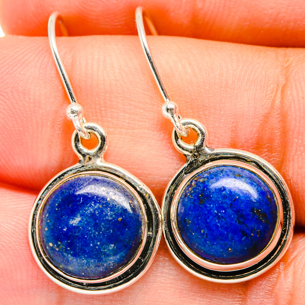 Lapis Lazuli Earrings handcrafted by Ana Silver Co - EARR421526