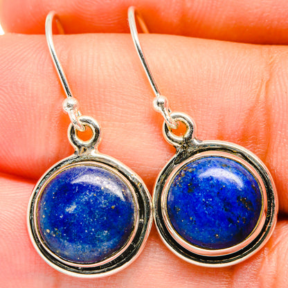 Lapis Lazuli Earrings handcrafted by Ana Silver Co - EARR421526