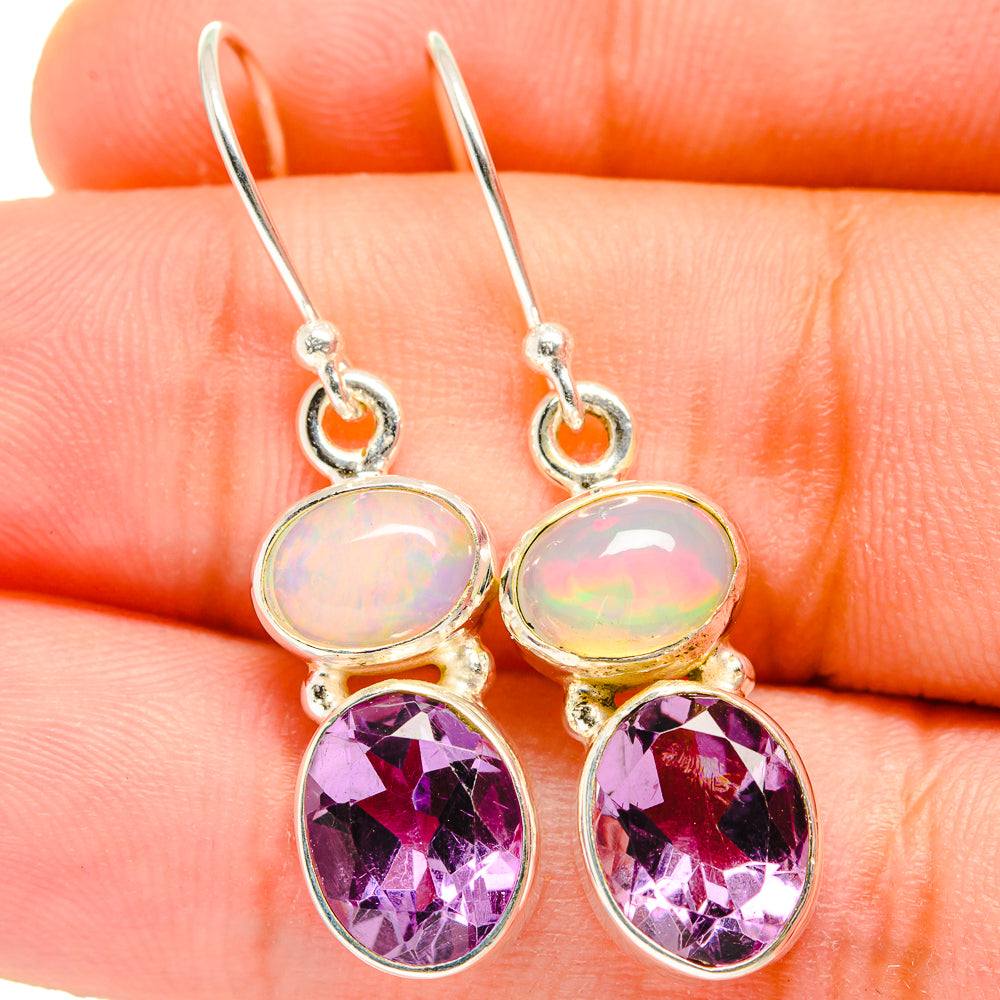Amethyst Earrings handcrafted by Ana Silver Co - EARR421530