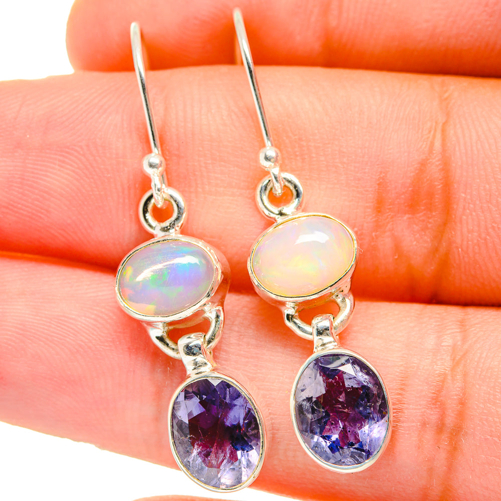 Tanzanite Earrings handcrafted by Ana Silver Co - EARR421533