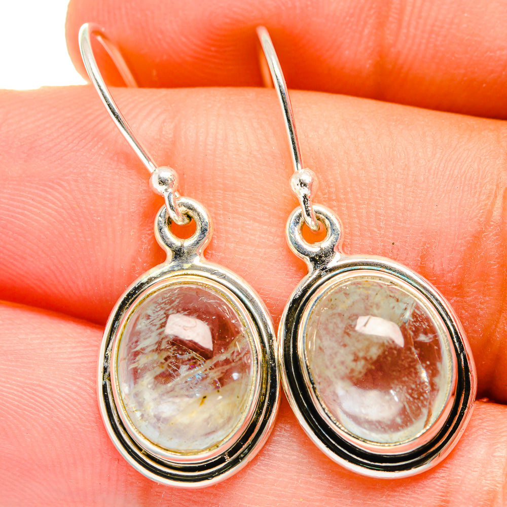 Aquamarine Earrings handcrafted by Ana Silver Co - EARR421541
