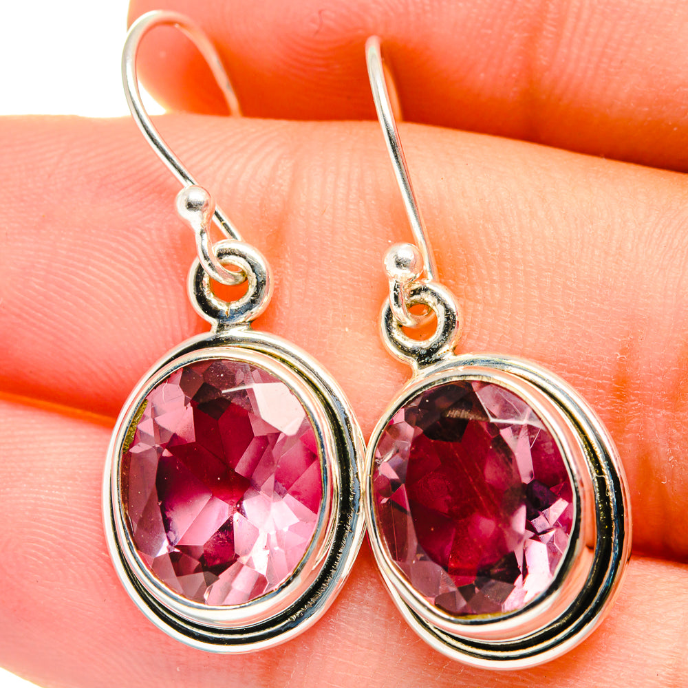 Color Change Alexandrite Earrings handcrafted by Ana Silver Co - EARR421551