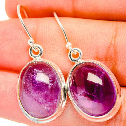 Amethyst Earrings handcrafted by Ana Silver Co - EARR421553