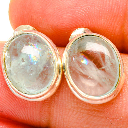 Aquamarine Earrings handcrafted by Ana Silver Co - EARR421575