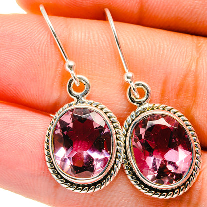 Color Change Alexandrite Earrings handcrafted by Ana Silver Co - EARR421576