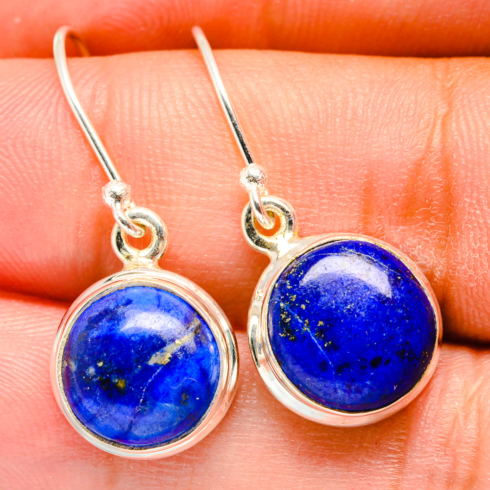 Lapis Lazuli Earrings handcrafted by Ana Silver Co - EARR421583
