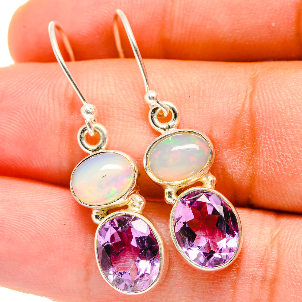 Amethyst Earrings handcrafted by Ana Silver Co - EARR421588