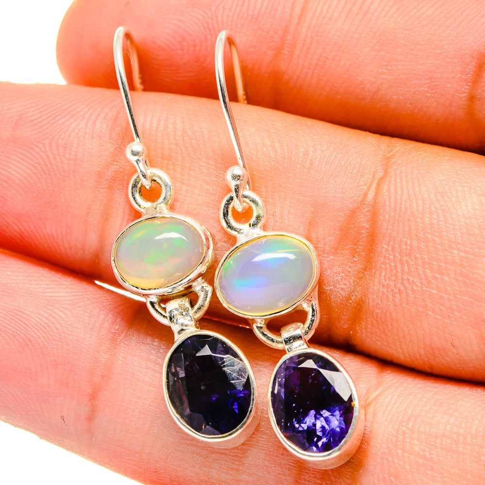 Tanzanite Earrings handcrafted by Ana Silver Co - EARR421598