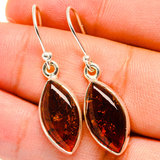 Baltic Amber Earrings handcrafted by Ana Silver Co - EARR421607