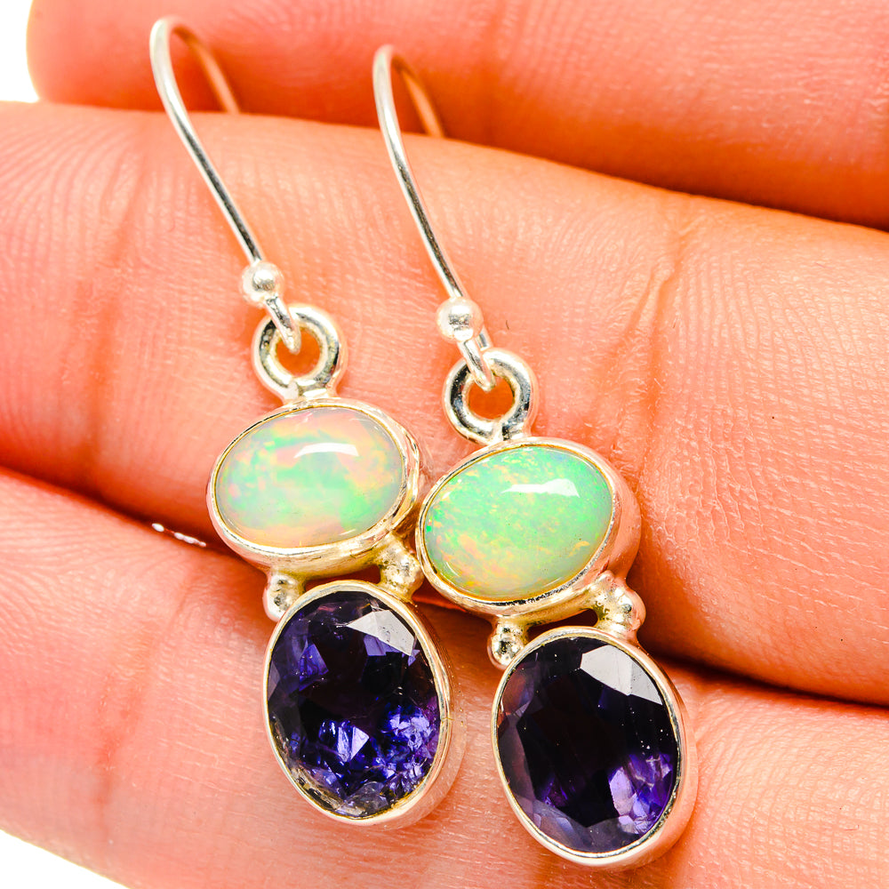 Tanzanite Earrings handcrafted by Ana Silver Co - EARR421609