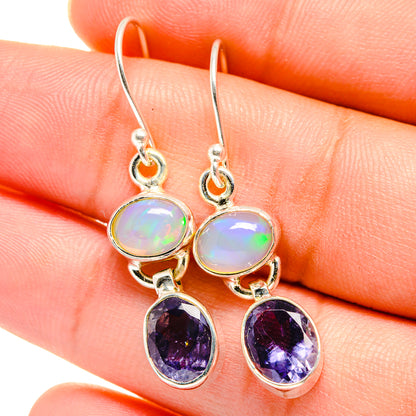 Tanzanite Earrings handcrafted by Ana Silver Co - EARR421627