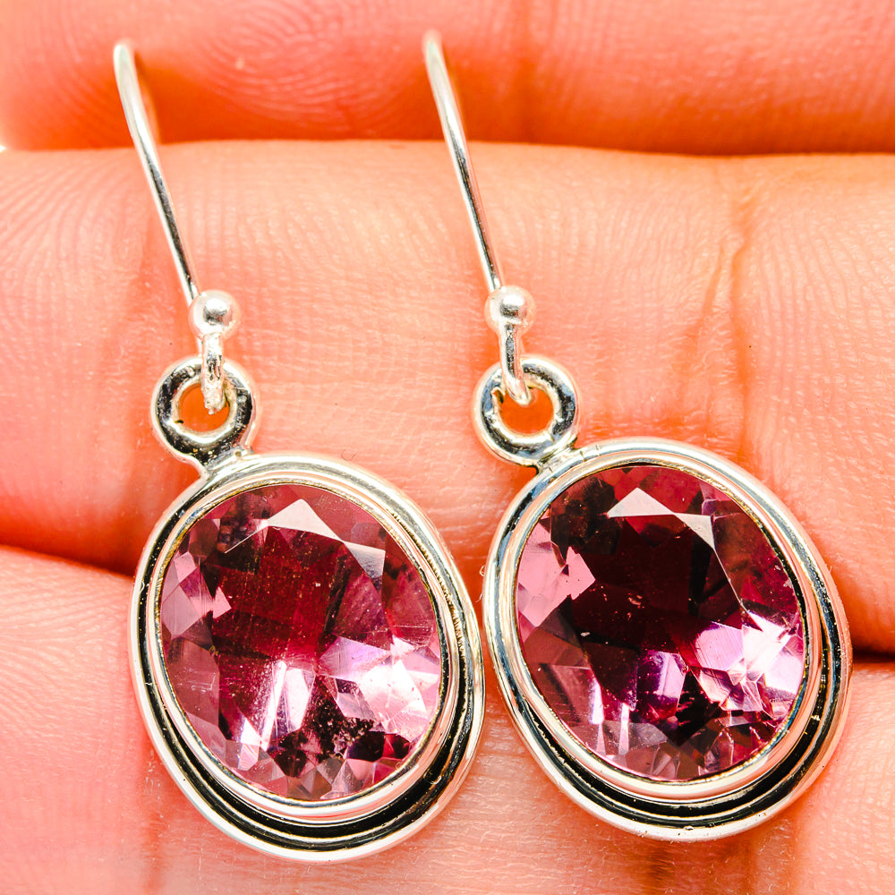 Color Change Alexandrite Earrings handcrafted by Ana Silver Co - EARR421656
