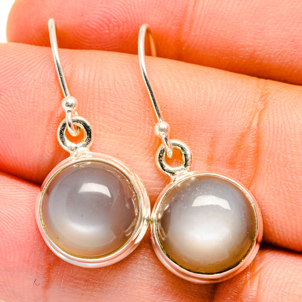 Moonstone Earrings handcrafted by Ana Silver Co - EARR421661