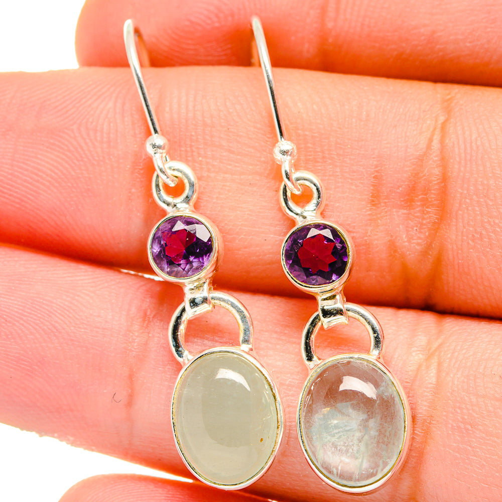 Aquamarine Earrings handcrafted by Ana Silver Co - EARR421664