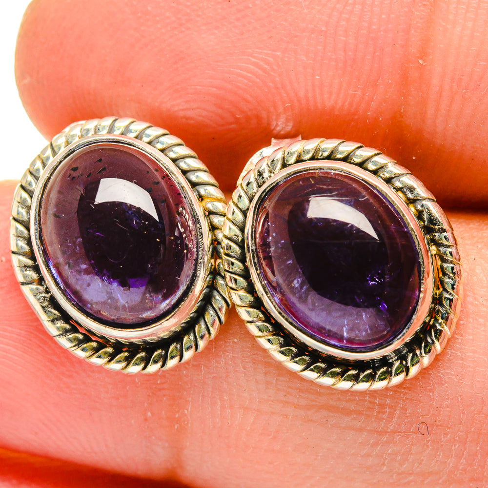 Tanzanite Earrings handcrafted by Ana Silver Co - EARR421669