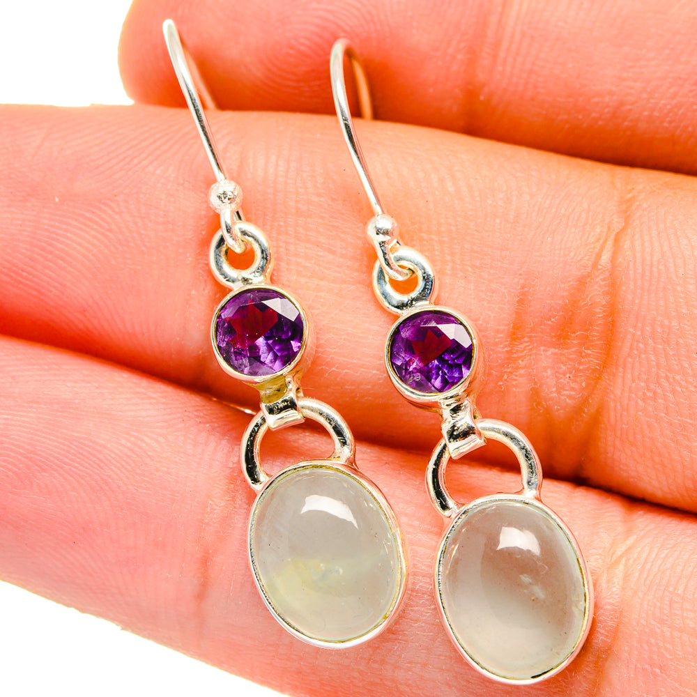 Aquamarine Earrings handcrafted by Ana Silver Co - EARR421677