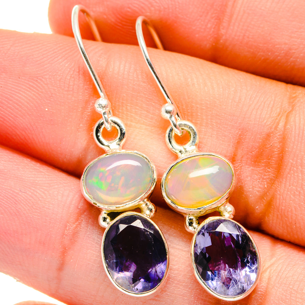 Tanzanite Earrings handcrafted by Ana Silver Co - EARR421680
