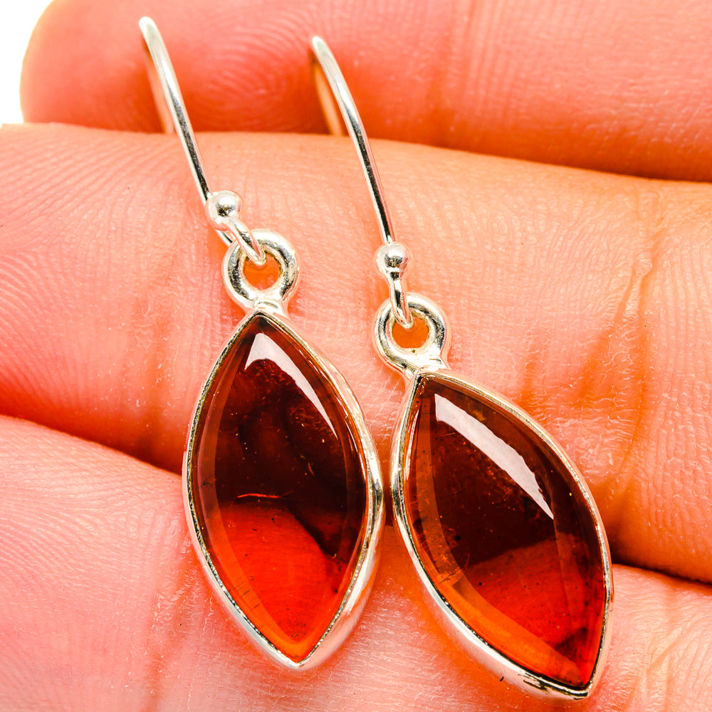 Baltic Amber Earrings handcrafted by Ana Silver Co - EARR421692